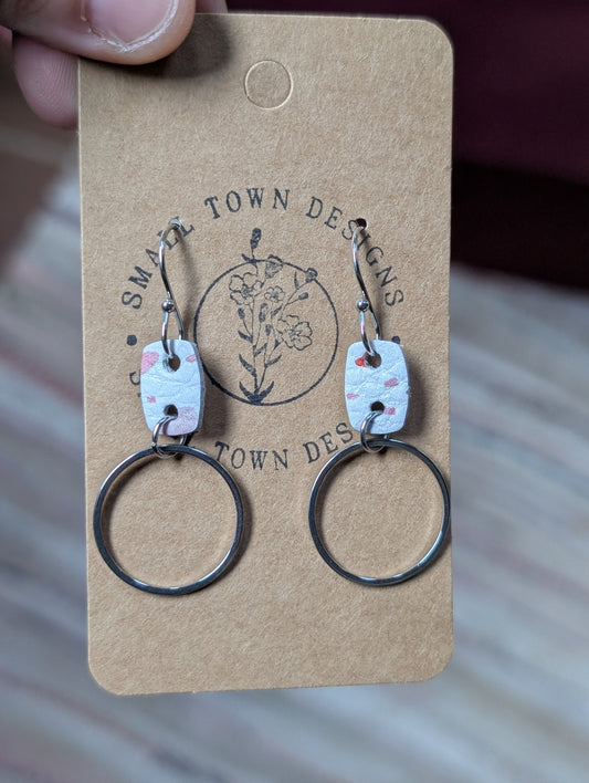 Pink Dot Rings