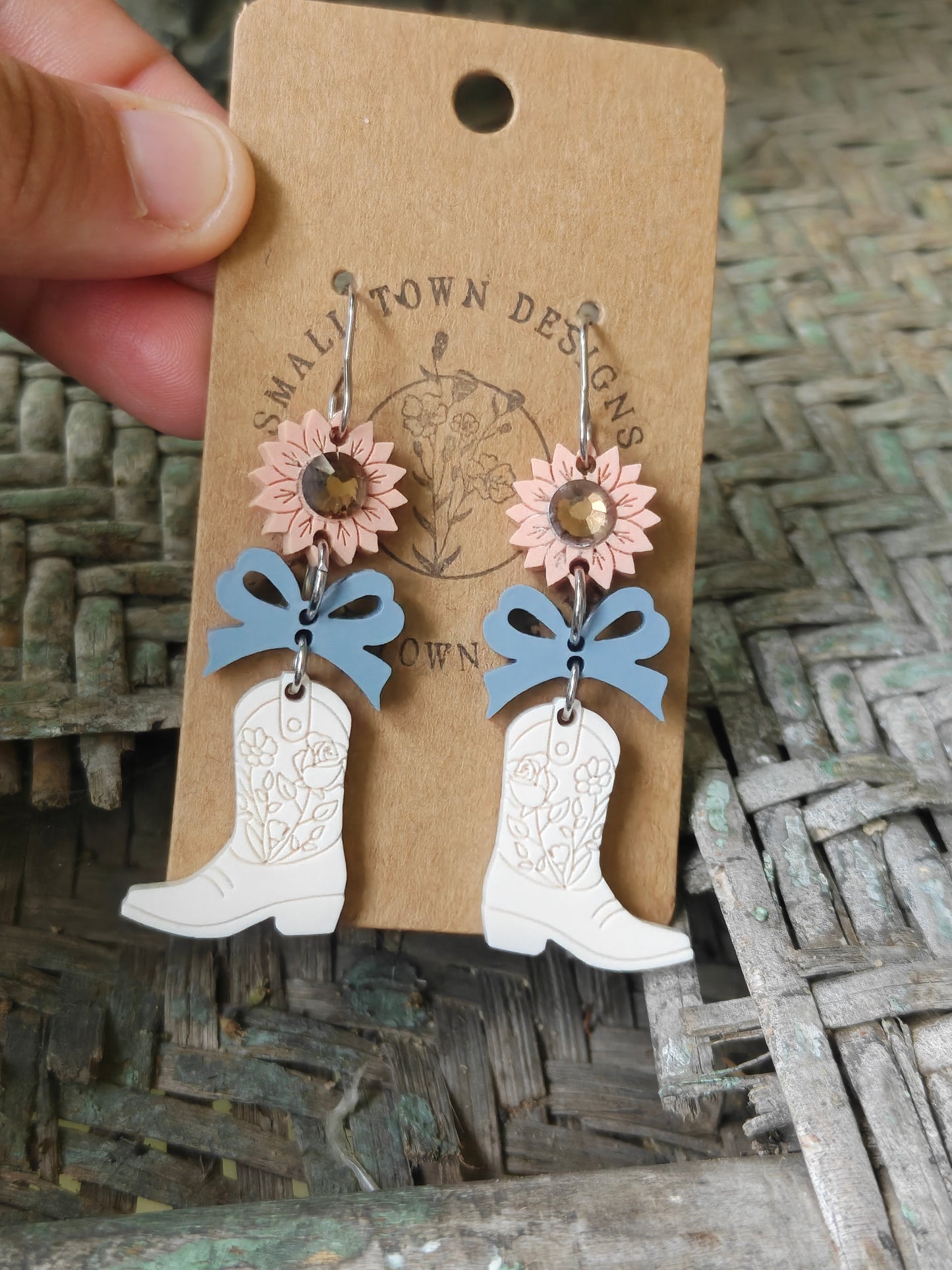 Sunflower Cowboy Boot Trios