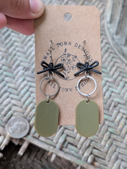 Black Olive Dangles