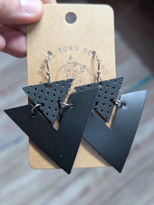 Black triangles