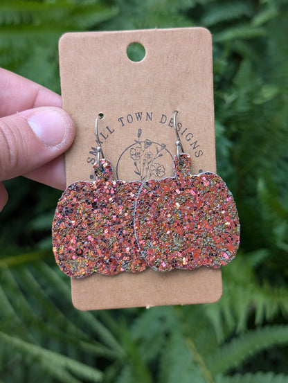 Glitter Pumpkins