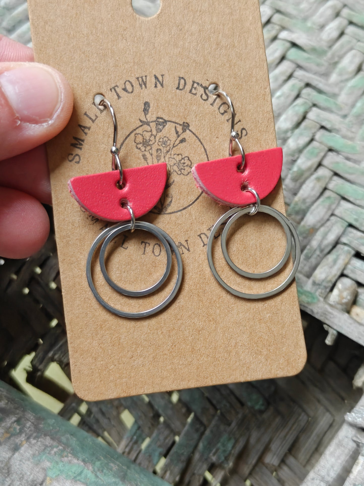 Coral Mini Rings