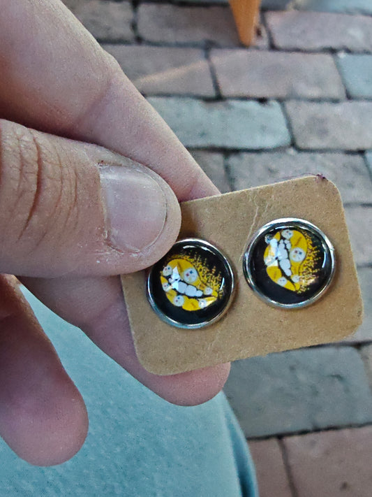Steelers lip studs