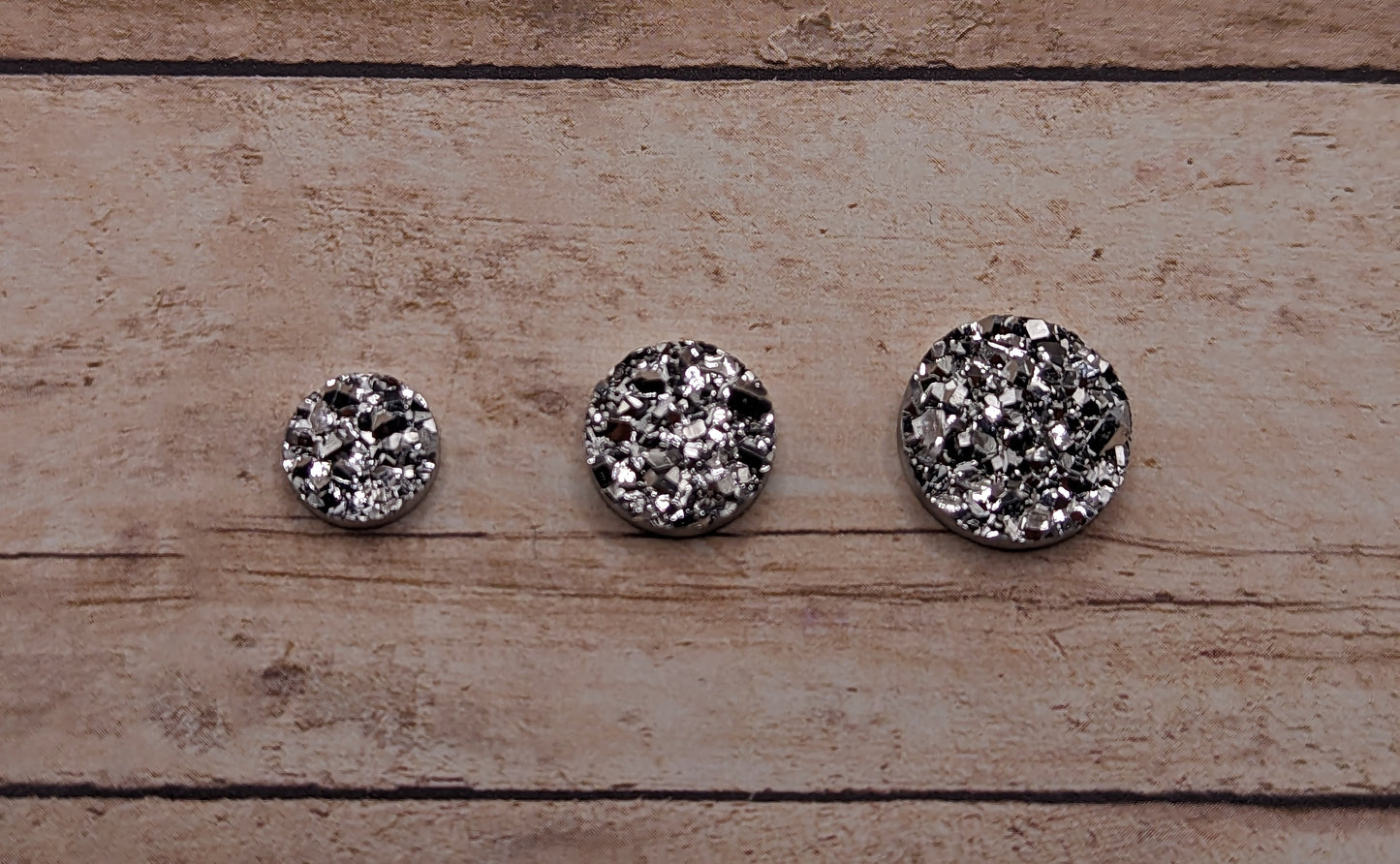 Americana Glitter Studs